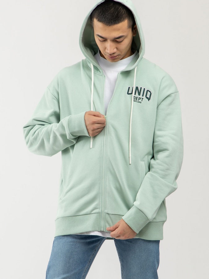 Hoodie qisqa uzunligi Menthol S  SS23CA2N-2-12538