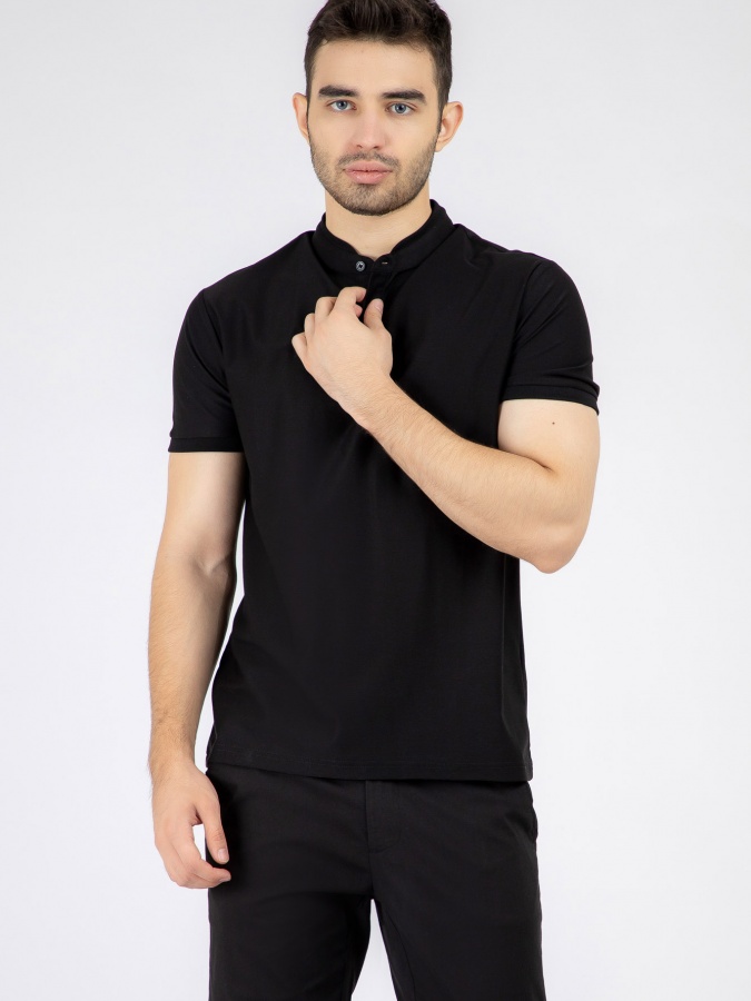 Поло короткий рукав Black XL SS22CA2N-17-4-10920