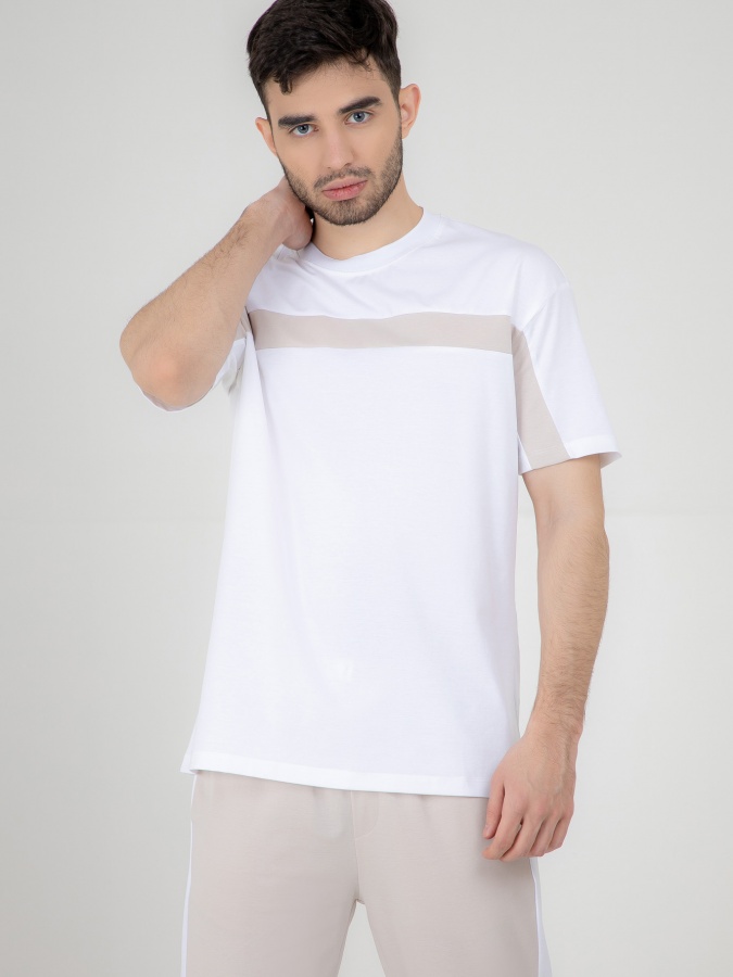 Futbolka qisqa qisma Whisper White XL  SS22CA2S-25-79-11531