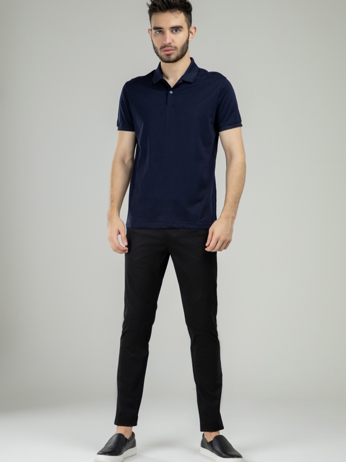 Polo Terra Pro qisqa qisma, erkaklar uchun, Navy XL mercerizatsiyalangan paxta  SS21CA2N-17-10122