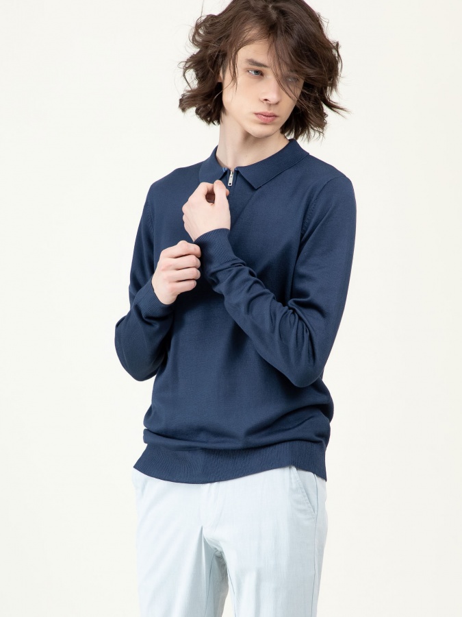 Jumper Navy XL uzun qisma  SS23CA2N-29-12361