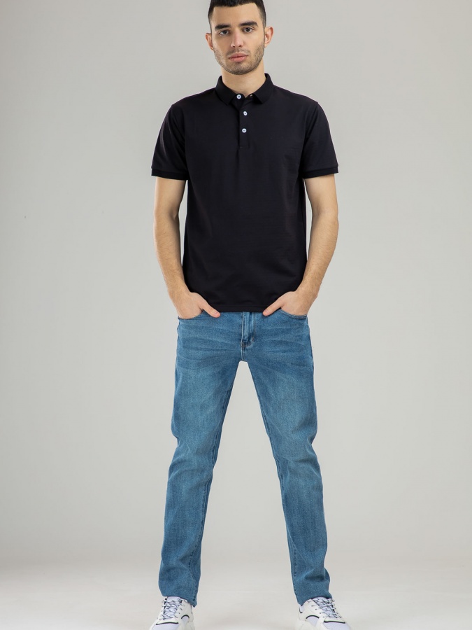 Поло короткий рукав Black XL SS21CA2N-17-4-9585