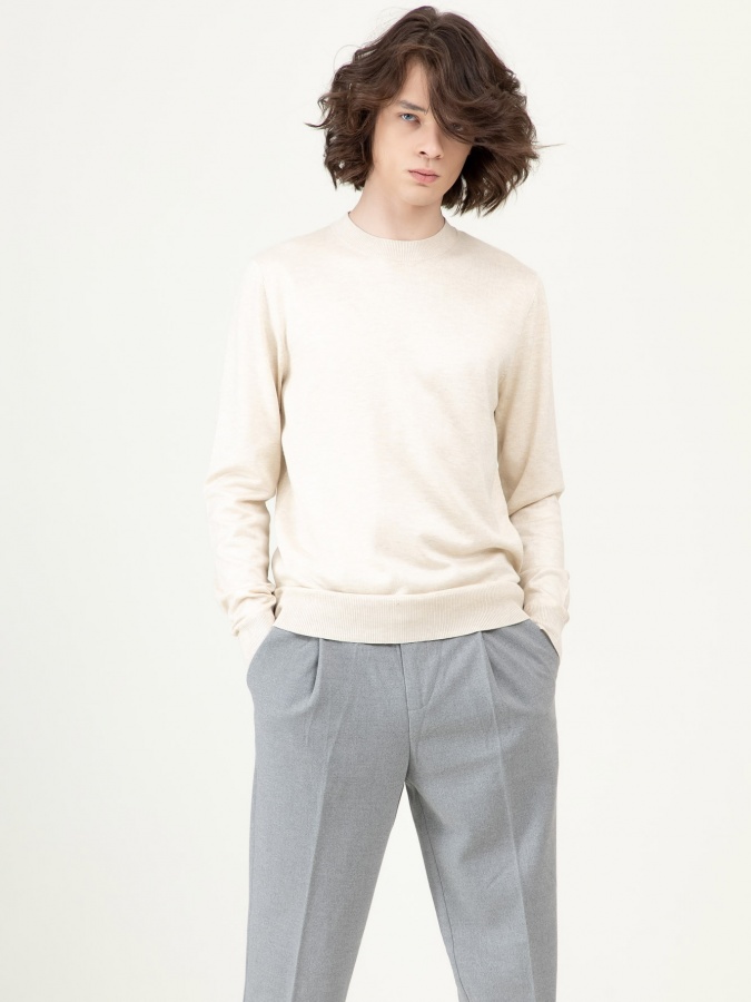 Jumper uzun qisma Whisper White M  SS23CA2N-29-12362