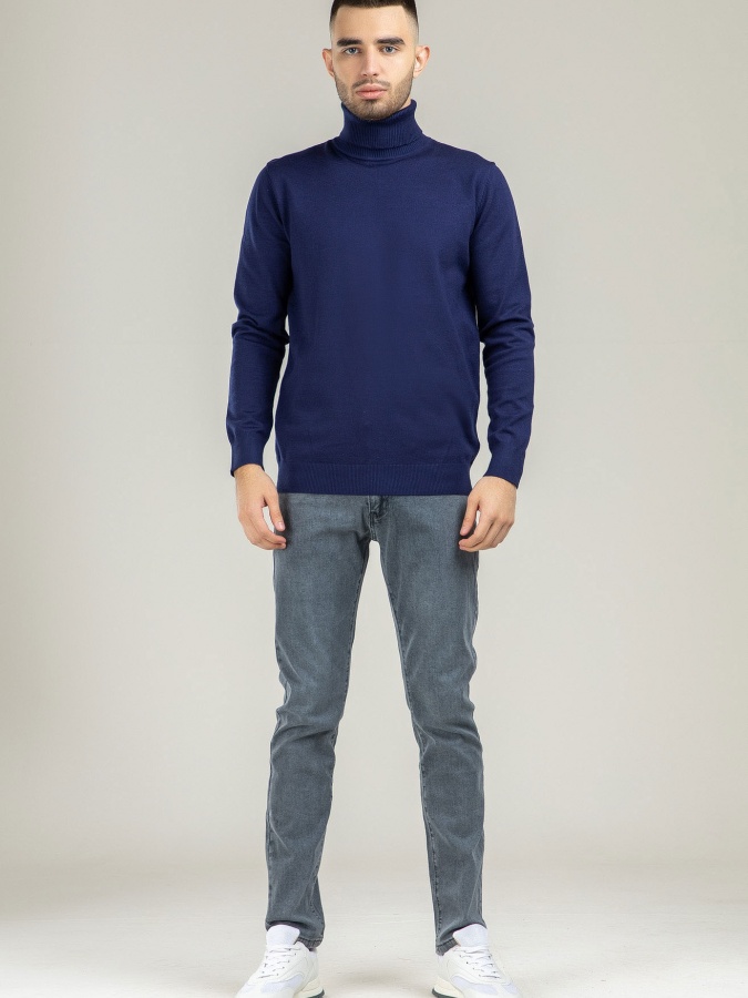 Jumper uzoq qisma Terra Pro, erkaklar uchun, rayon Navy L AW21CA2N-29-10095