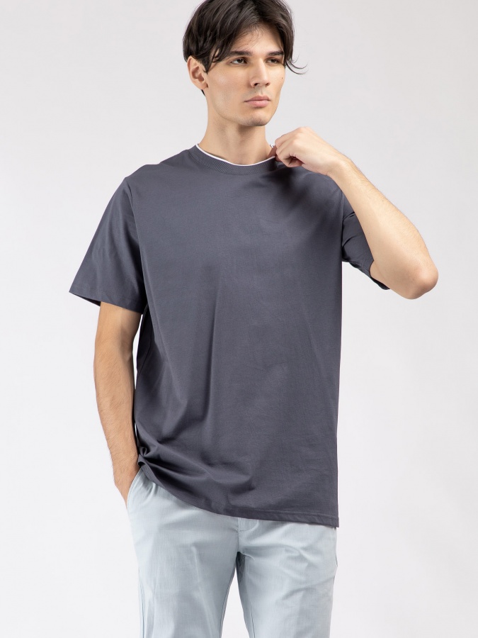 Футболка короткий рукав Dark Grey S SS23CA2N-25-12383