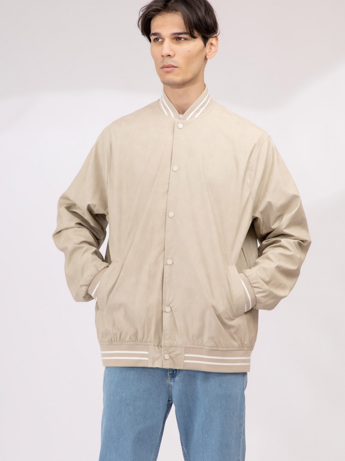 ветровка короткая длина Beige S SS23CA1N-27-12416