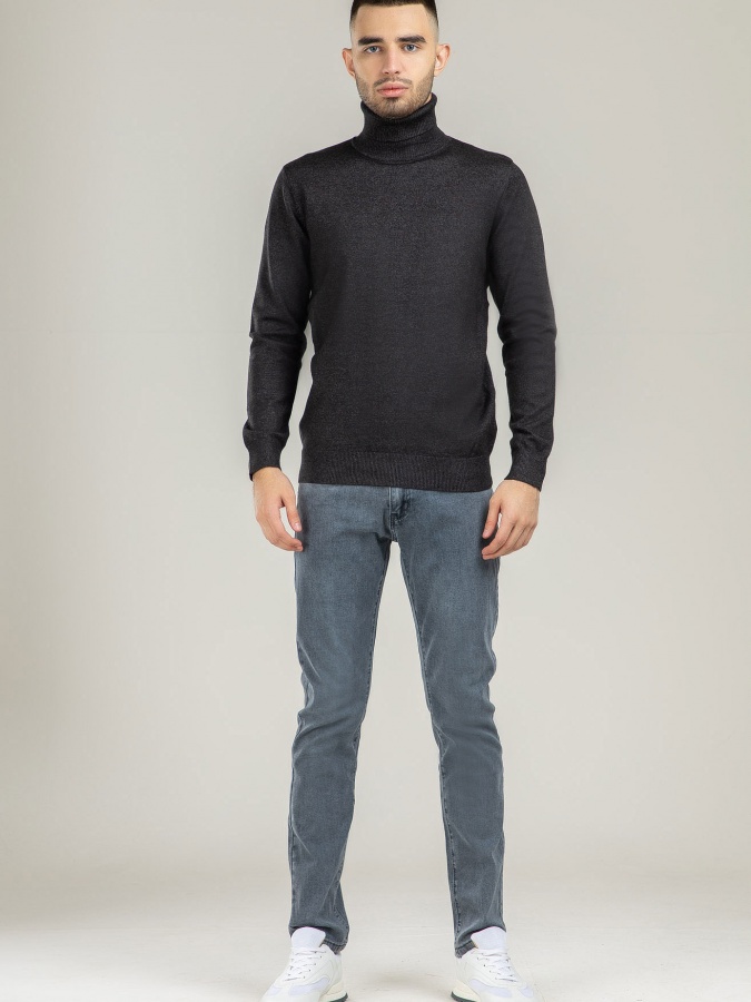 Джемпер Длинный Рукав Terra Pro, для мужчин, вискоза Dark Grey S AW21CA2N-29-10095