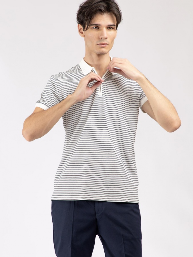 Qisqa yengli polo Black S SS23CA2N-17-12447