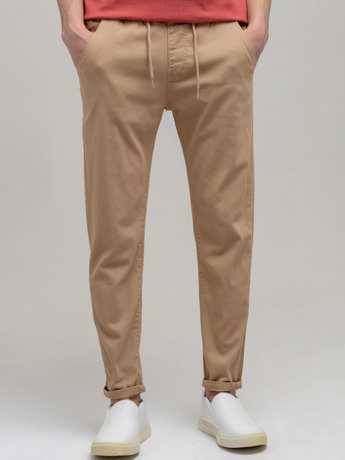 Terra Pro Joggers, erkaklar uchun, Beige Denim 34  SS21DE3N-39-14-9857