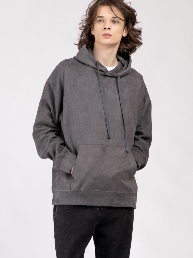 Sweatshirt qisqa uzunligi Dark Grey XXL SS23CA2N-2-12275
