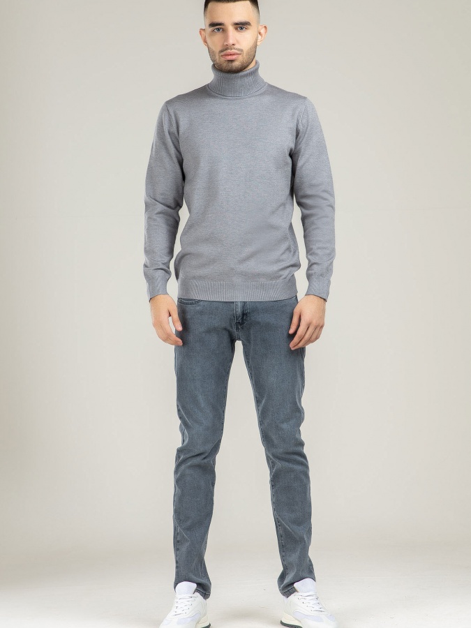Джемпер Длинный Рукав Terra Pro, для мужчин, вискоза Grey XXL AW21CA2N-29-10095