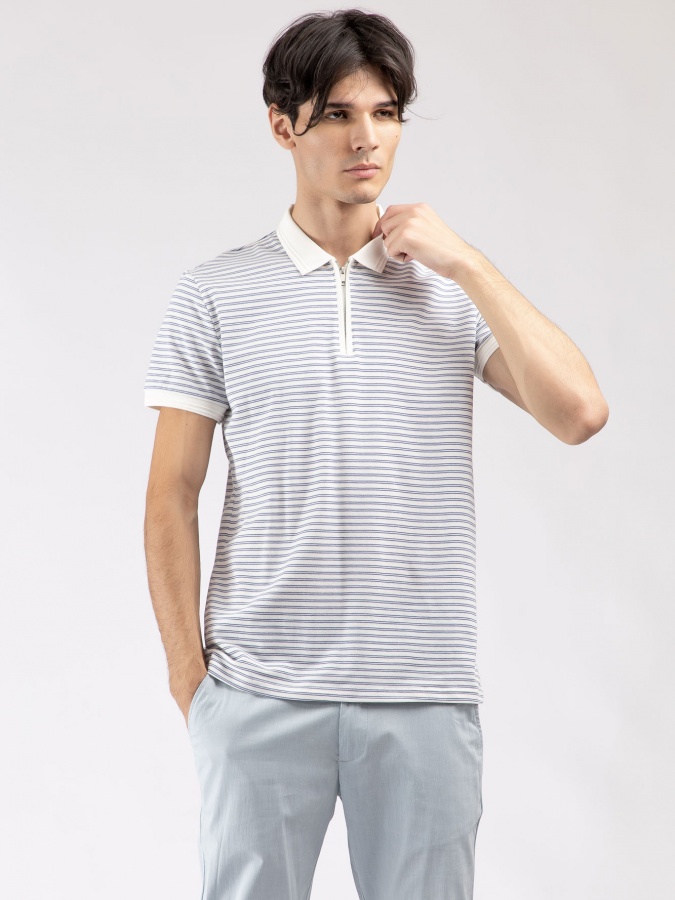 Qisqa yengli polo Blue XL SS23CA2N-17-12447