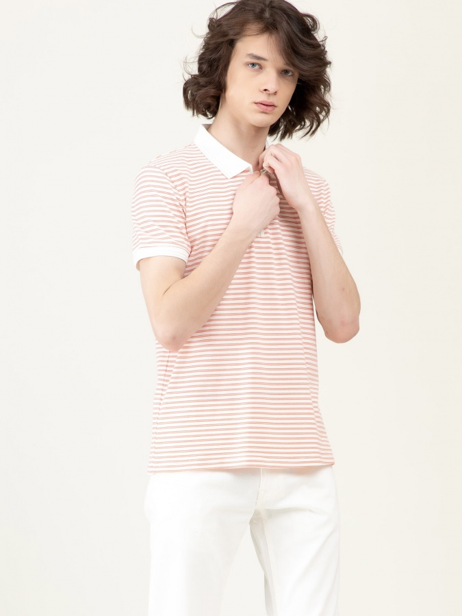 Qisqa yengli polo Orange S SS23CA2N-17-12447