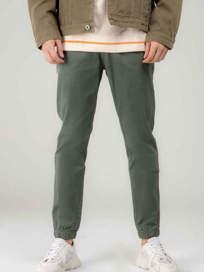 Джоггеры Terra Pro, для мужчин, хлопок Green 30 AW21CA3N-39-10391