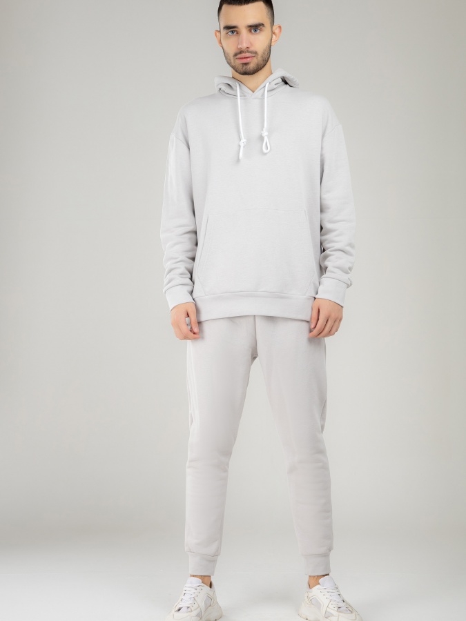 Sweatshirt Terra Pro qisqa uzunligi, erkaklar uchun, kulrang XXL paxta AW21CA2S-2-10196