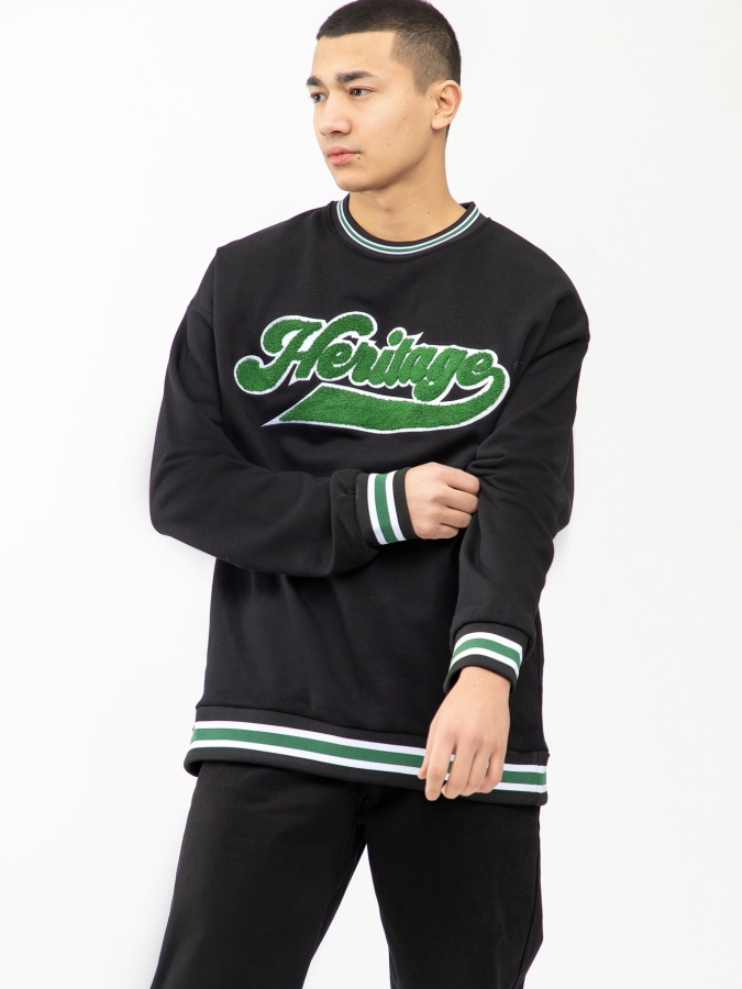 Толстовка короткая длина Black XXL SS23CA2N-2-12656