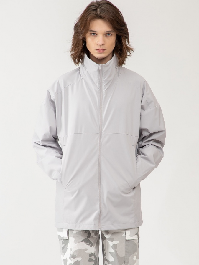 Shamol to'sar qisqa uzunligi Grey S  SS23SP2N-34-12455