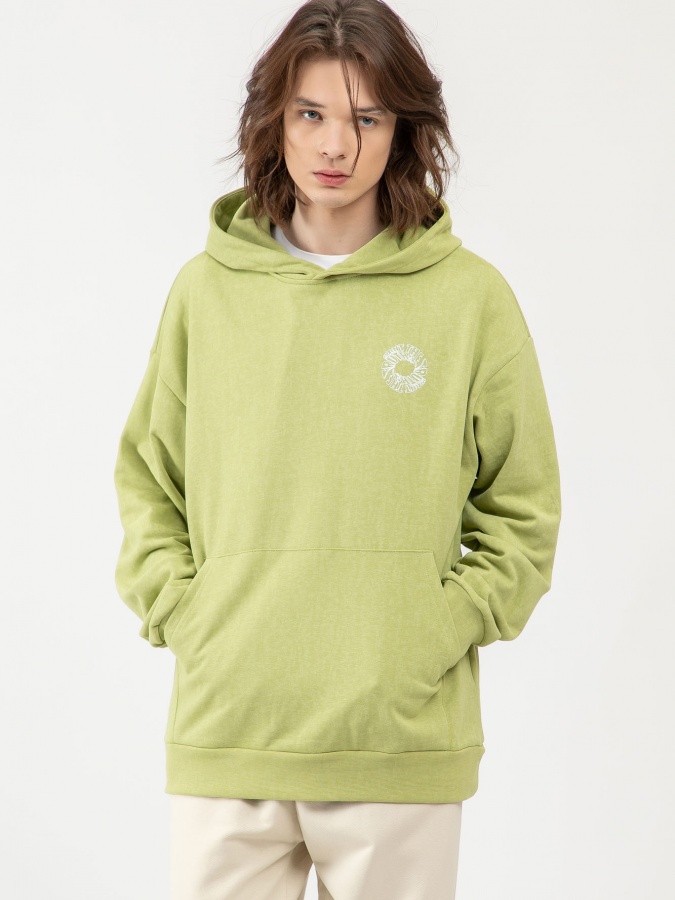 Sweatshirt qisqa uzunligi yashil XL AW22CA2N-2-12719