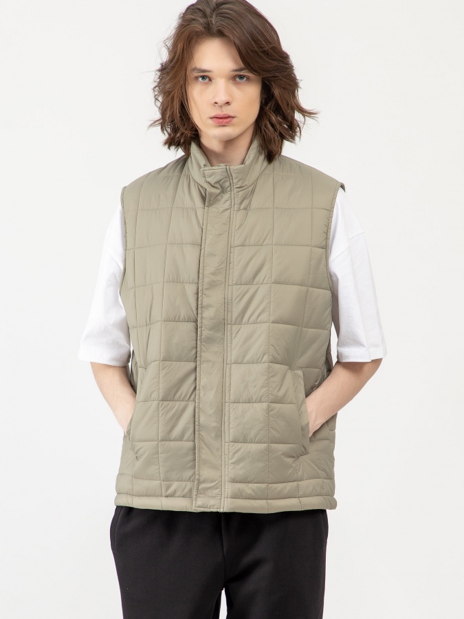Жилетка короткая длина Khaki XXL SS23CA1N-32-12311