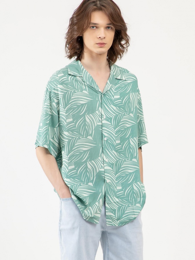 Рубашка короткий рукав Green XL SS23CA2N-19-12598