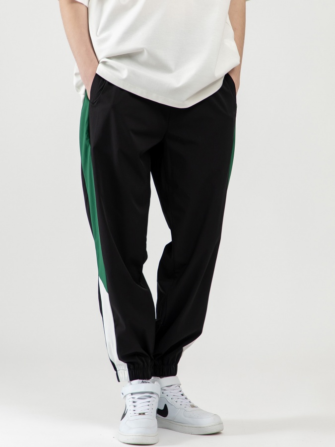 Qora L Joggerlari  SS23CA3N-39-12595