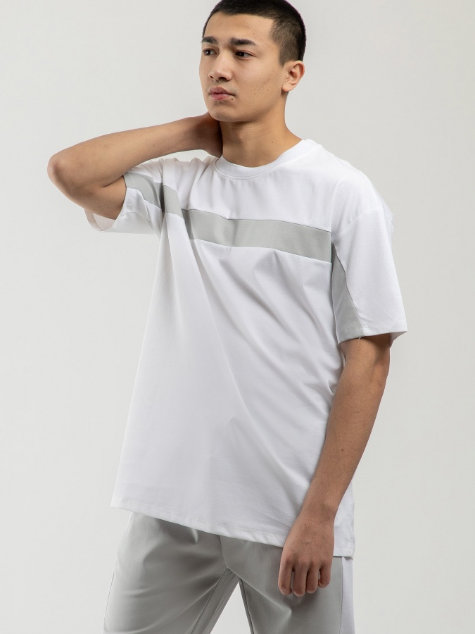 T-shirt Grey S qisqa qisma  SS23CA2S-25-12473