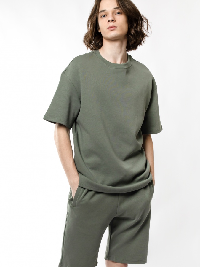 Футболка короткий рукав Khaki L SS22CA2S-25-21-11109