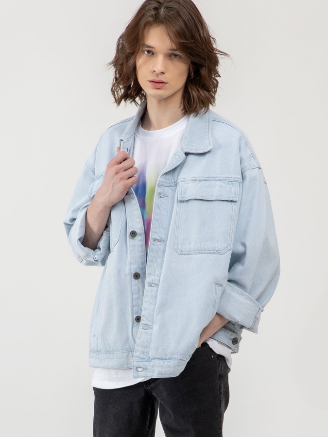 Shamol to'sar qisqa uzunligi Blue XL  SS23DE1N-27-12350