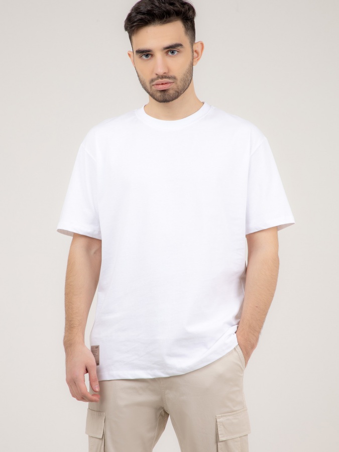 Футболка короткий рукав White L SS22CA2N-25-1-11462