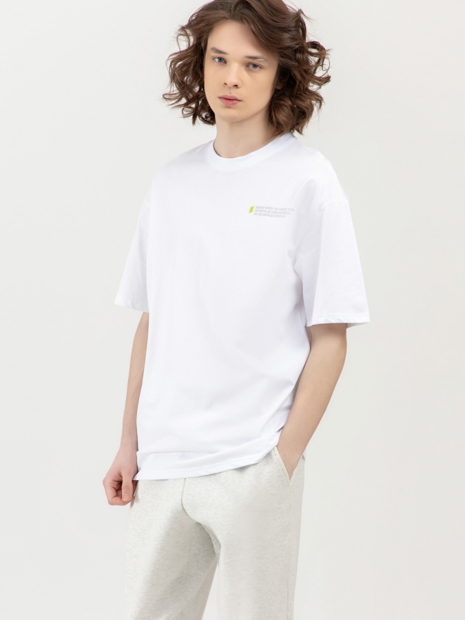 Футболка короткий рукав White M SS23CA2N-25-13018