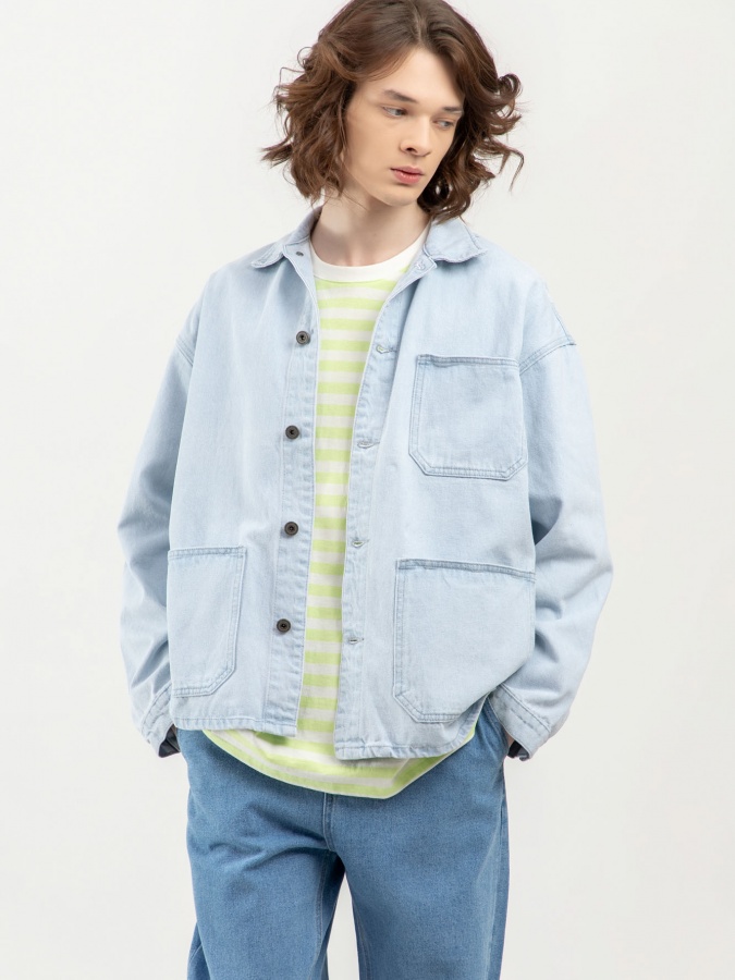 Shamol to'sar qisqa uzunligi Blue XL SS23DE1N-27-12351