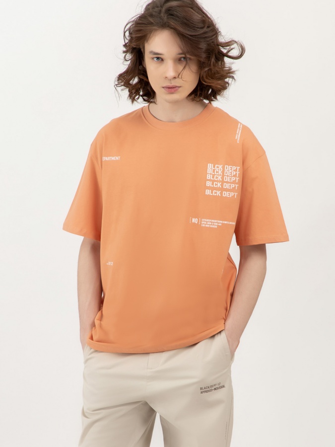 Orange XXL qisqa yengli futbolka  SS23CA2N-25-12712