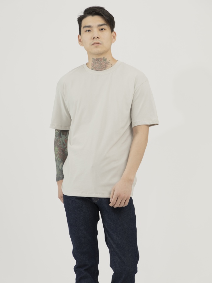 T-shirt Grey S qisqa qisma  SS23CA2N-25-12439