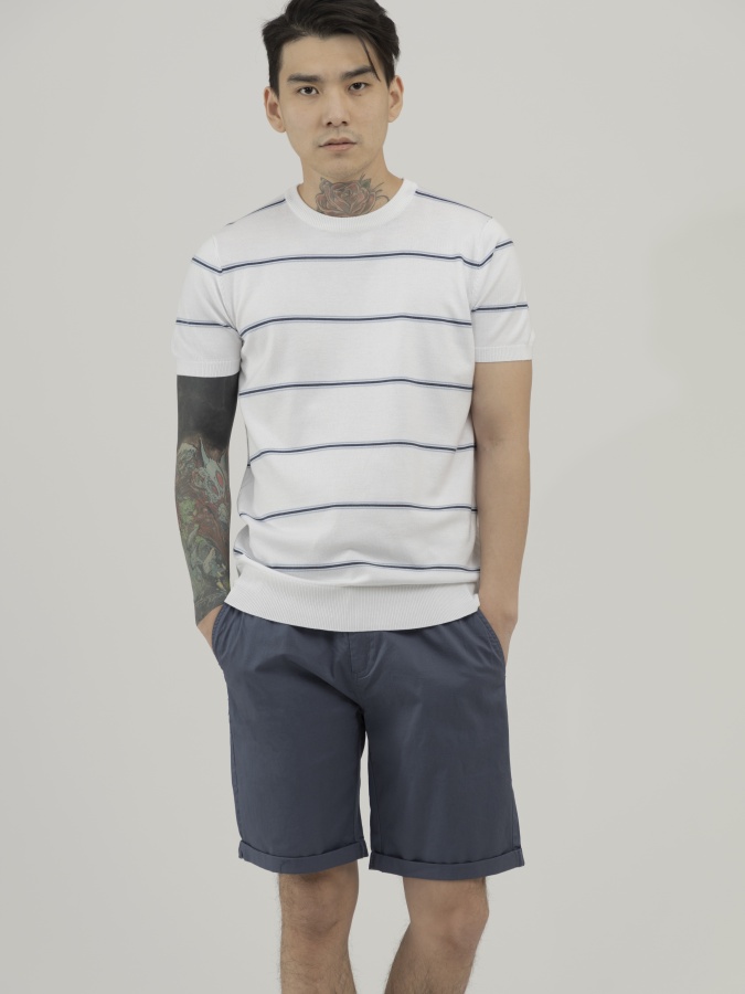 Jumper qisqa qisma oq XXL  SS23CA2N-29-12476