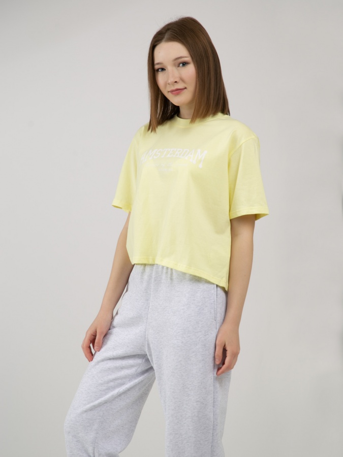 Женская футболка короткий рукав Banana M SS23WES214