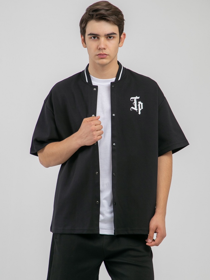 Рубашка короткий рукав Black L SS23CA2N-19-12994