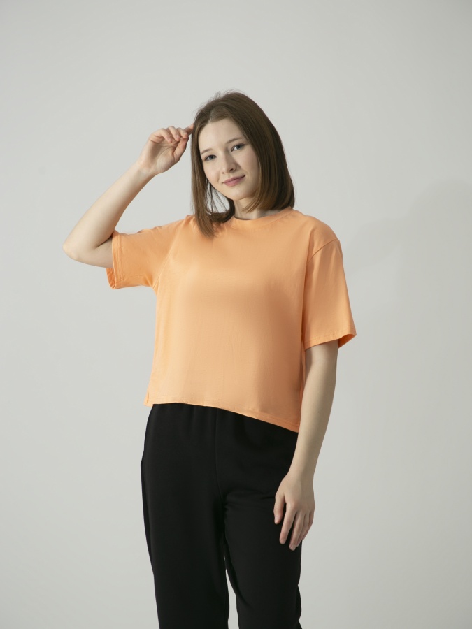 Женская футболка короткий рукав Peach M SS23WES001