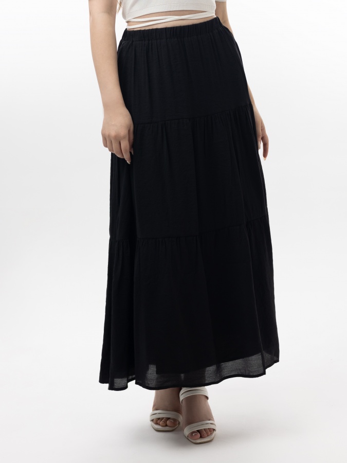 Maxi Black s yubka  SS23WES165