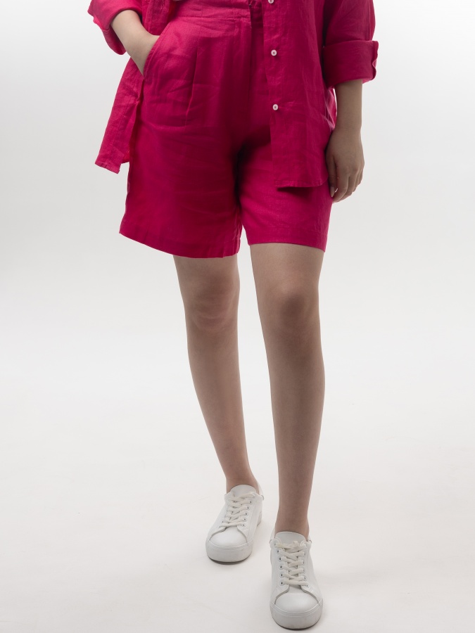 Fuchsia l ayollar shortilari  SS23WES170