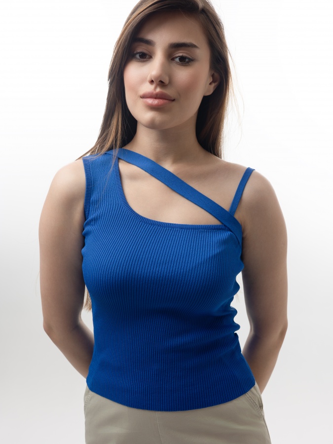 Топ без рукавов Electric Blue L SS23WES469