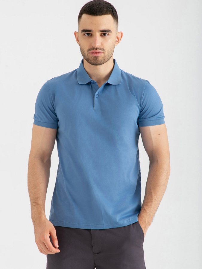 Polo qisqa yengli Light blue M  SS23CA2N-17-12279