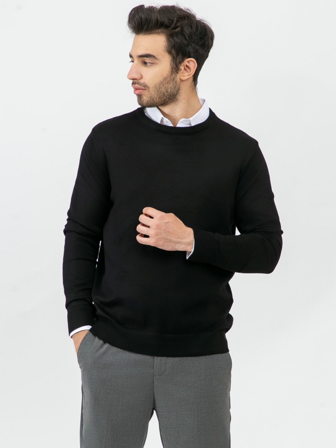 Джемпер длинный рукав Black XXL SS23CA2N-29-18665