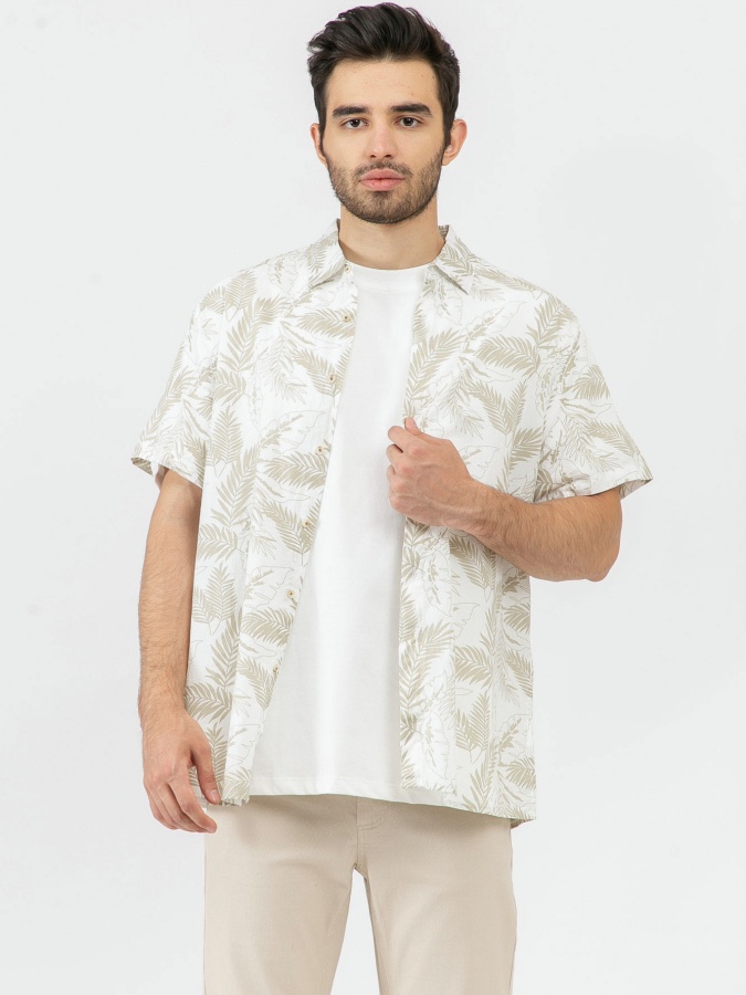 Ko'ylak qisqa qisma oq XXL  SS23CA2N-19-12584