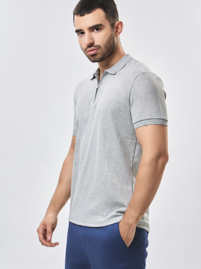 Polo Grey XL qisqa qisma  AW23CA2N-17-19042