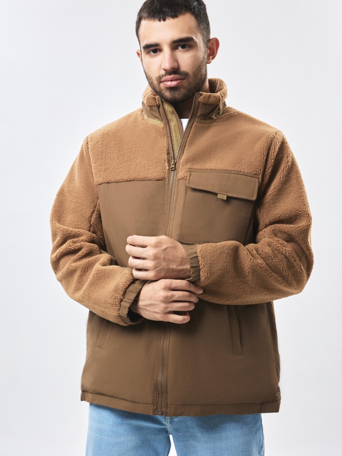 Куртка короткая длина Clay Brown S AW23CA1N-12-19089