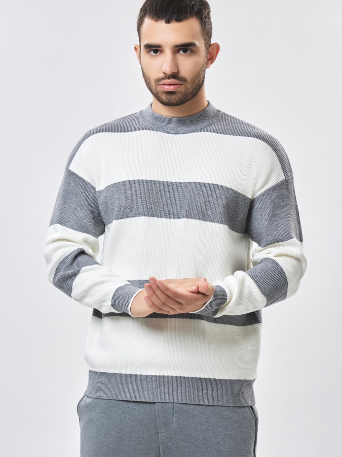 Свитер длинный рукав Grey XL AW23CA2N-20-19236