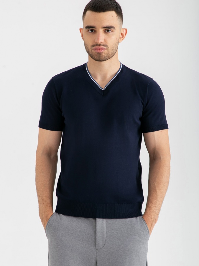 Джемпер короткий рукав Navy XXL AW23CA2N-29-19125