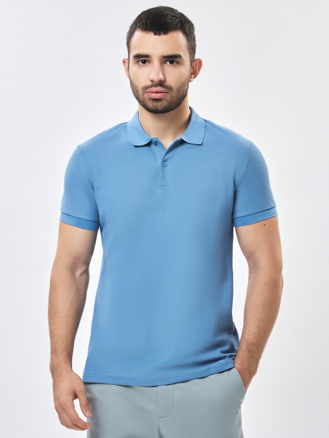 Polo Blue s qisqa qisma  SS23CA2N-17-12540