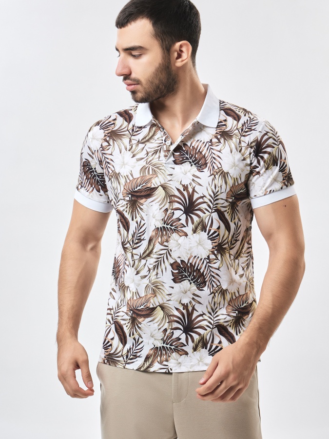 Polo Beige m qisqa qisma  SS23CA2N-17-18919