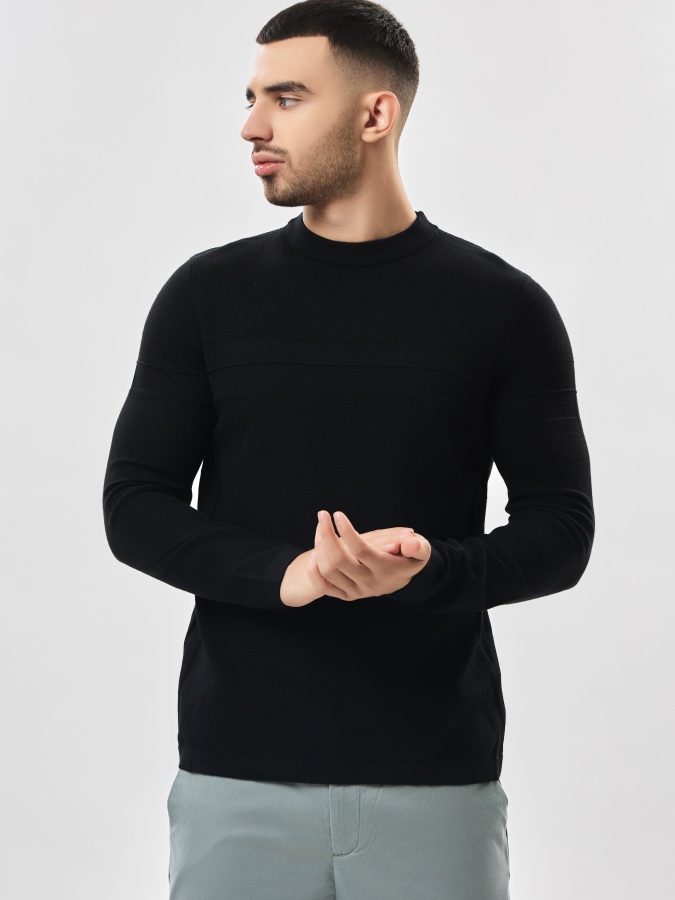 Jumper uzun qisma qora M  AW22CA2N-20-12131